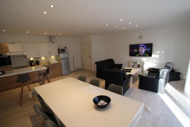 Monteurwohnung in Varel Wohnküche